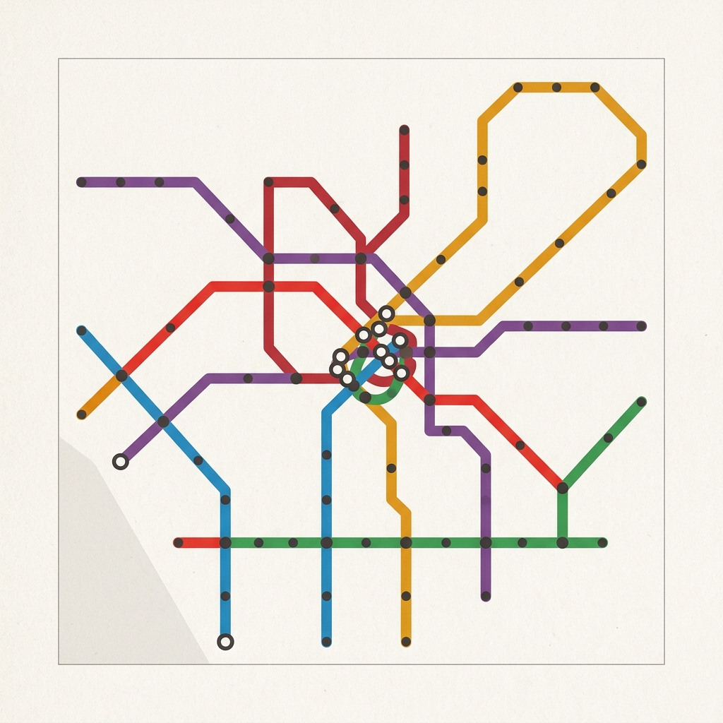 LA Metro System Map